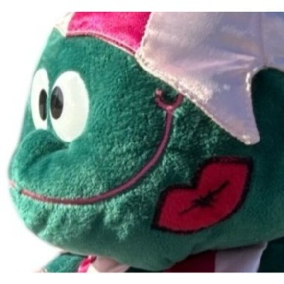 Commonwealth Target Valentine's Day Kiss Me You Fool Plush Stuffed Frog Toad - Picture 10 of 16